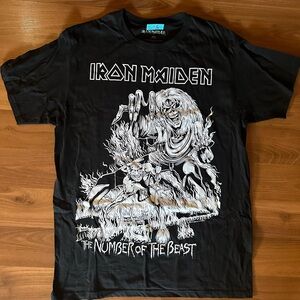 Iron Maiden Black Graphic T-Shirt